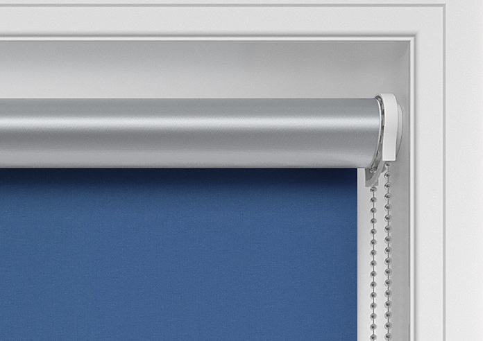 Energy Saving (Blackout), Blue - Twist&Fit Roller Blind - Image 9